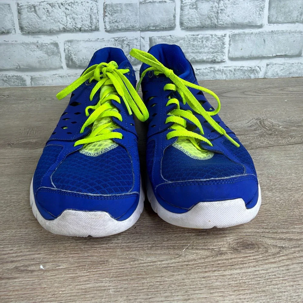 Nike Flex RN Running Shoes Blue Neon 8